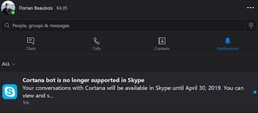 Alexa le quita el puesto a Cortana como bot de Skype