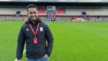 Joan Lima Farías,durante su etapa en el Real Ávila.