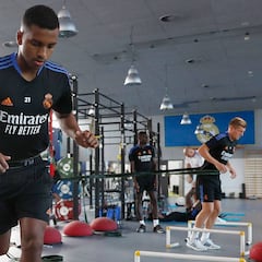 Rodrygo: pasó el susto