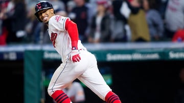 Francisco Lindor está tocado por los dioses del béisbol al igual que el resto de miembros de los Cleveland Indians.