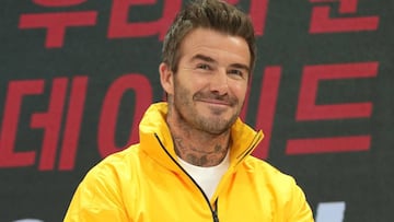 David Beckham aen el evento del 70&deg; aniversario de &#039;Adidas&#039; en Seoul, South Korea. Octubre 09, 2019.