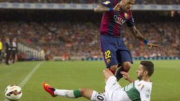Alves: "No crearon ocasiones"