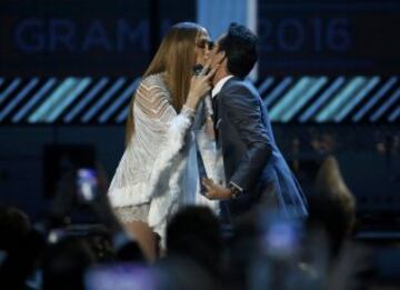 Jennifer L¨®pez y Marc Anthony