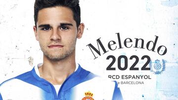 El Espanyol blinda la cantera: Melendo, renovado hasta 2022