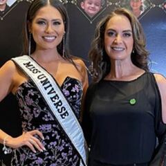 Así fue el reencuentro de Andrea Meza, Miss Universo, y Lupita Jones