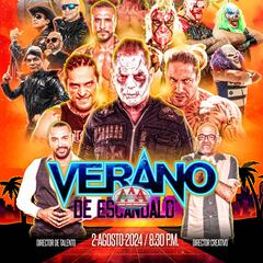 Cartel completo para Triple A Verano de Escándalo 2024