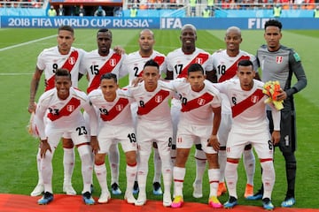 Once inicial de Perú.