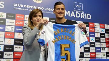 Mantovani: “Es un hasta luego, sé que voy a volver al Leganés”
