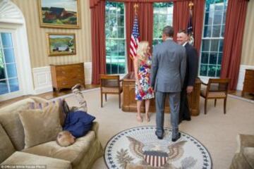 ? Official White House Photo by Pete Souza
https://www.flickr.com/photos/whitehouse/