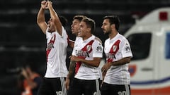 Quintero juega 20 minutos en el empate de River en Brasil