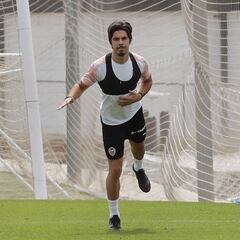 Javi Jiménez vuelve a entrenar con el Albacete