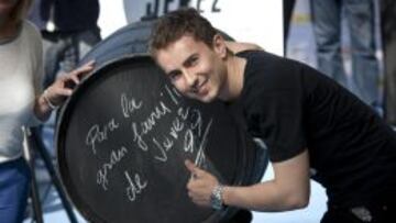 Jorenzo, el miércoles en Jerez.