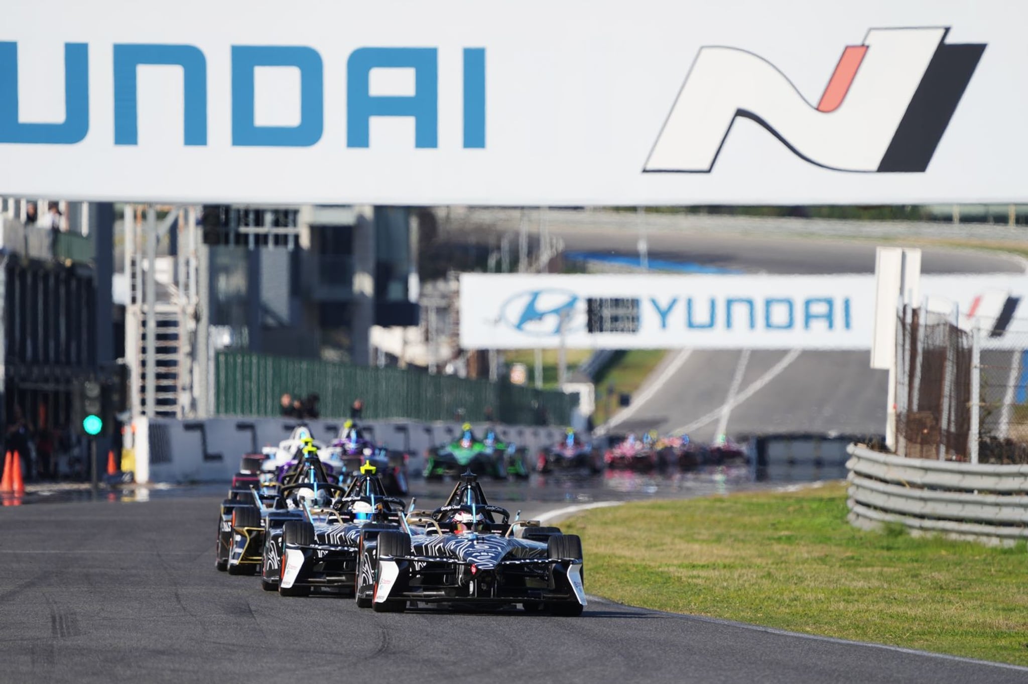 Test de Fórmula E en el Jarama.