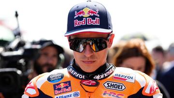 Marc Marquez (93) of Spain and Repsol Honda Team Honda during the race of the Grande Premio TISSOT de Portugal at Autodromo do Algarve on March 26, 2023 in Lagoa, Algarve, Portugal. (Photo by Jose Breton/Pics Action/NurPhoto via Getty Images)