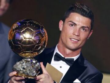 Todos los Balones de Oro de Cristiano Ronaldo