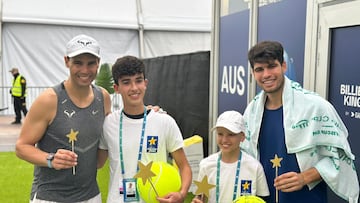 Nadal y Alcaraz cumplen el sueño de Perico y José María