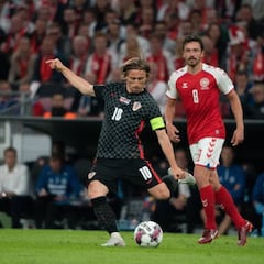 Modric estropea la fiesta de Eriksen