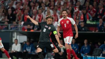 Crónica Dinamarca-Croacia: Modric le estropea la fiesta a Eriksen.