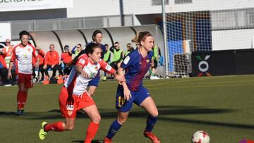 Bárbara Latorre marcó dos goles al Santa Teresa.