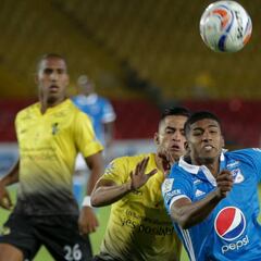 Aponzá y Valencia, novedades en Millonarios para visitar a Alianza