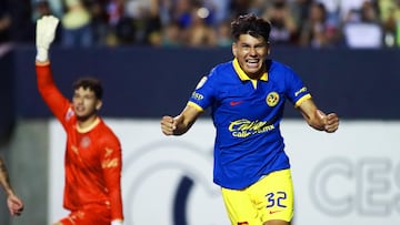 América empató a un gol ante Bravos de Juárez en duelo de pretemporada previo al Apertura 2024