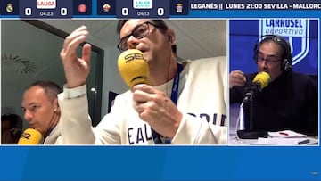 Enganchón tremendo Roncero-Iturralde por la pancarta del Bernabéu: los frenó Dani Garrido