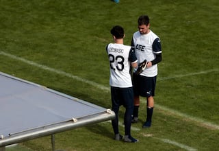 Andrej honra la memoria de Delibasic en el Rico Pérez