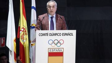 El presidente del COE, Alejandro Blanco.