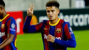 Barcelona: Coutinho out for three weeks with hamstring tear