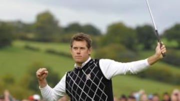 <b>EN LA RYDER. </b>Westwood fue uno de los hombres fuertes del equipo europeo que ganó la Ryder 2010.