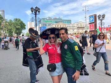 México vs. Suecia: El ambiente y color previo al partido