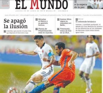 La prensa de Sudamérica se rinde ante la Roja