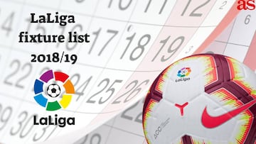 LaLiga 2018/19 fixture list announcement live: how to follow, times, online