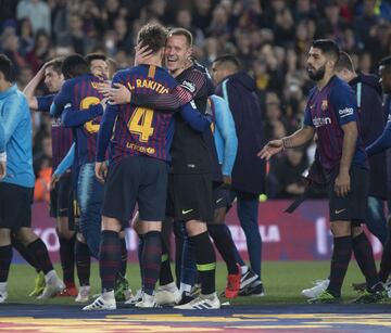 Todas las imágenes del Barça, otra vez campeón de LaLiga