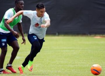 En imágenes la preparación de Millos para recibir al América