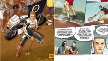 <b>'Cameos' de personajes famosos</b>: Los personajes del cómic son de los más curioso. Los que que aparecen en la portada del cómic, de izquierda a derecha, son los siguientes: El tenista Rafael Nadal, el cantante David Bisbal, el futbolista Samuel Eto'o, el actor Nacho Vidal, el torero José Tomás y el jugador de fútbol Carles Puyol.