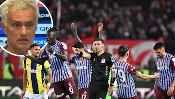 Mourinho rants against the referee after Fenerbahce win