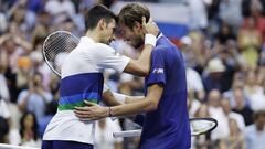 El mundo del tenis se rinde a Medvedev y anima a Djokovic a perseguir el Grand Slam