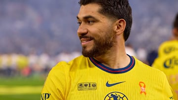 Henry Martin of America during the final second-leg match between Monterrey and America as part of the Torneo Apertura 2024 Liga MX at BBVA Bancomer Stadium, on December 15, 2024 in Monterrey, Nuevo Leon, Mexico.