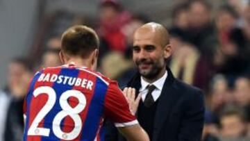Guardiola, técnico del Bayern.