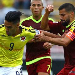 Colombia-Venezuela: Los que repiten del último duelo oficial