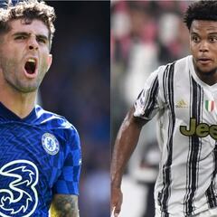 Los grupos de estadounidenses en Champions: Pulisic vs McKennie