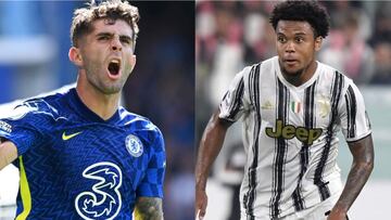 Los 12 estadounidenses que estar&aacute;n en la Champions League, conocieron su destino para la fase de grupos en la que destaca el duelo entre Christian Pulisic y Weston McKennie.