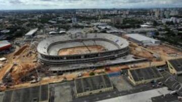 Proponen convertir en cárcel un estadio del Mundial 2014
