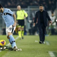 Napoli pierde en los últimos minutos frente a la Lazio