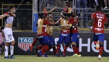 ¿Fuera de juego? El polémico gol del DIM a Palestino