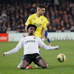 Resumen y goles del Valencia vs. Cádiz de LaLiga