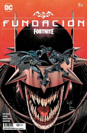 Portada para Espa&ntilde;a de Batman/Fortnite: Fundaci&oacute;n #1