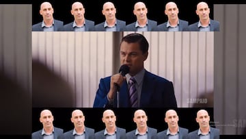 La brutal parodia al caso Rubiales con una mítica escena del Lobo de Wall Street