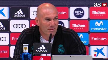 Zidane reitera: "No haremos el pasillo porque ellos no lo hicieron"